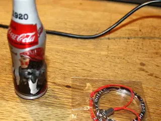 1 stk. aluminium Mini Coca Cola Flaske 1920