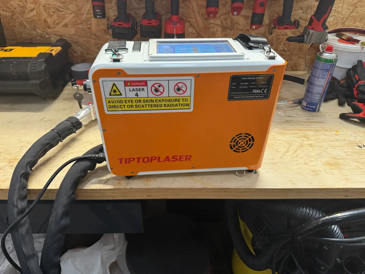 Billede 4 - Tiptop laserrenser 100w