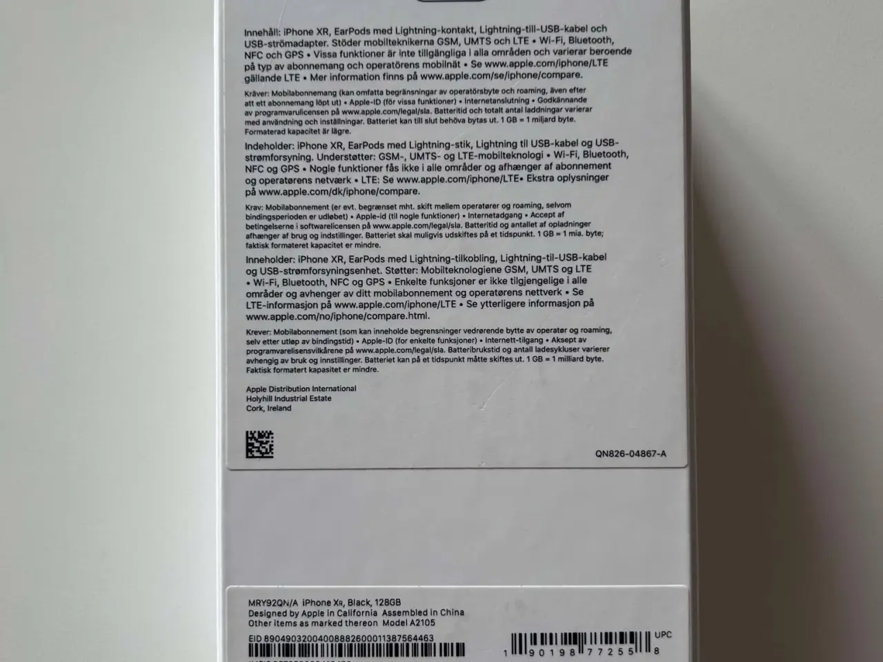Billede 9 - Apple iPhone XR - 128 GB, sort