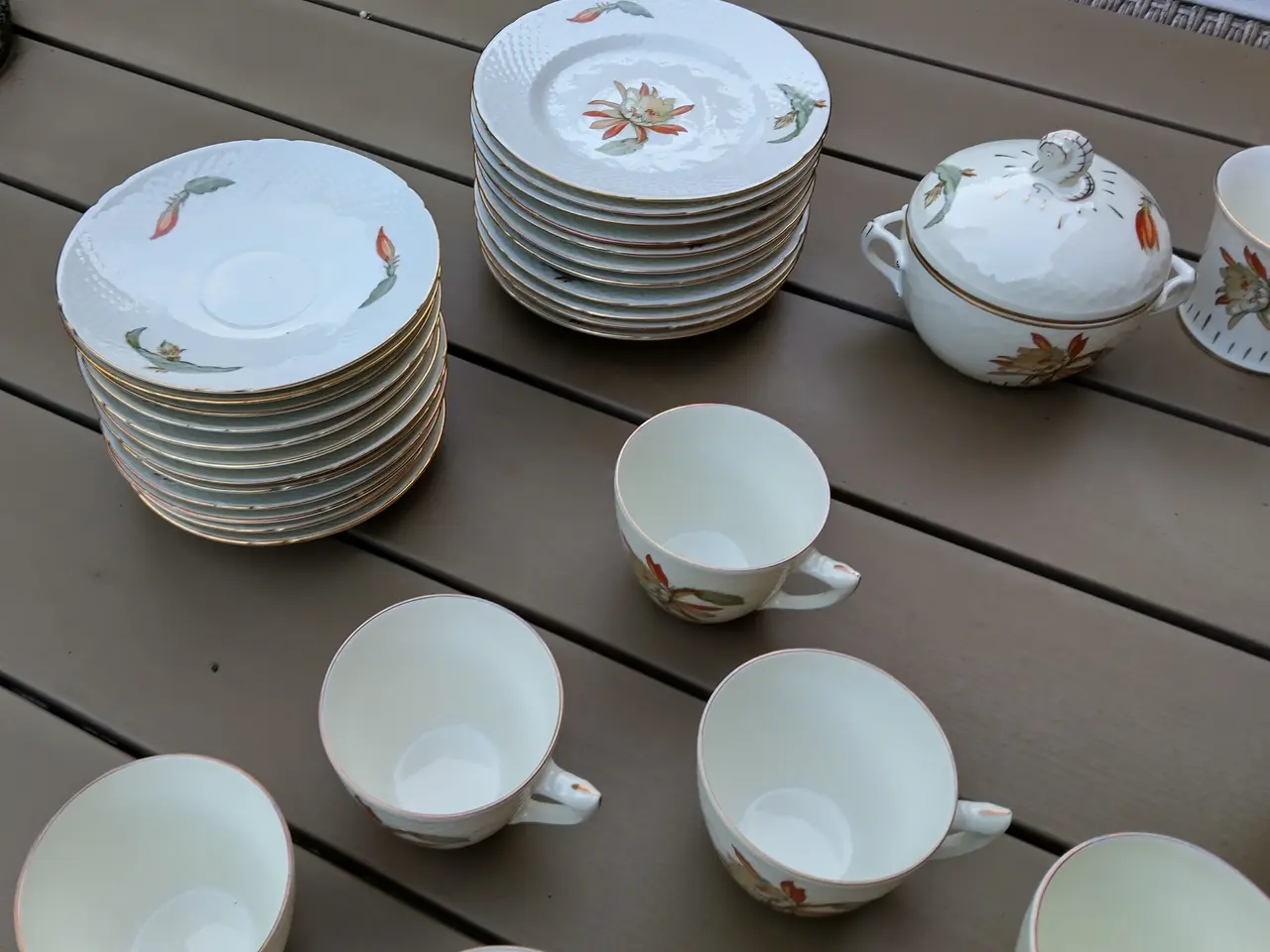 Billede 6 - 50 dele B & G Porcelæns Stel