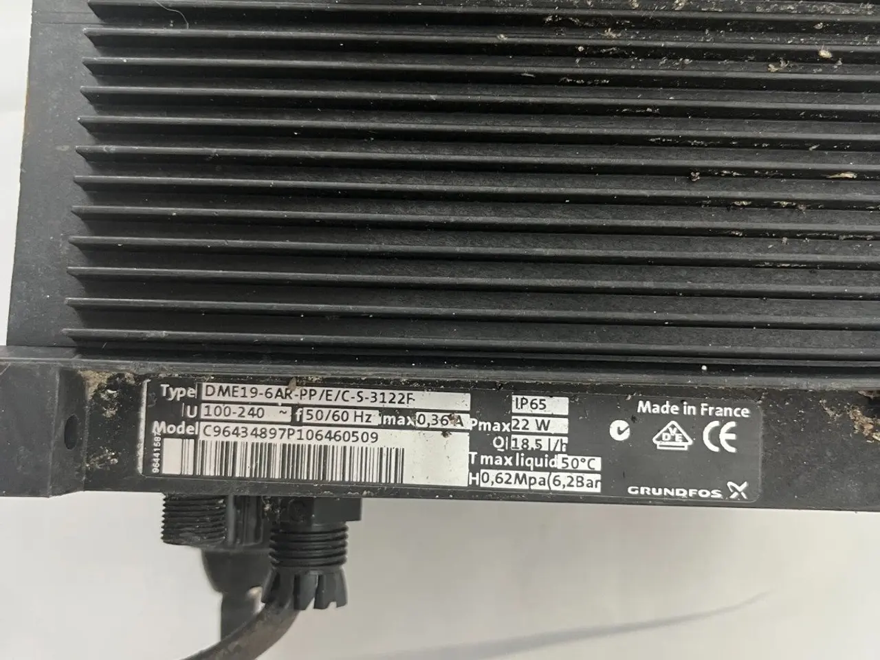 Billede 5 - Grundfos DME19-6AK-PP/E/C-S-3122F Digital Dosing