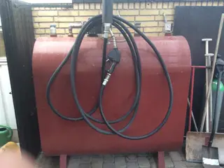 1200ltr tank med tæller