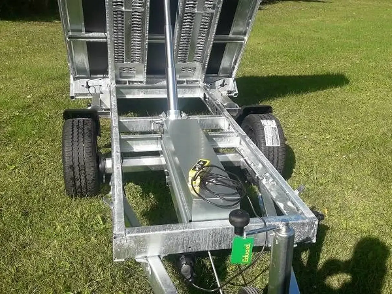 Billede 1 - EDUARD trailer 2615-1500.63 EL Tip m. Ramper