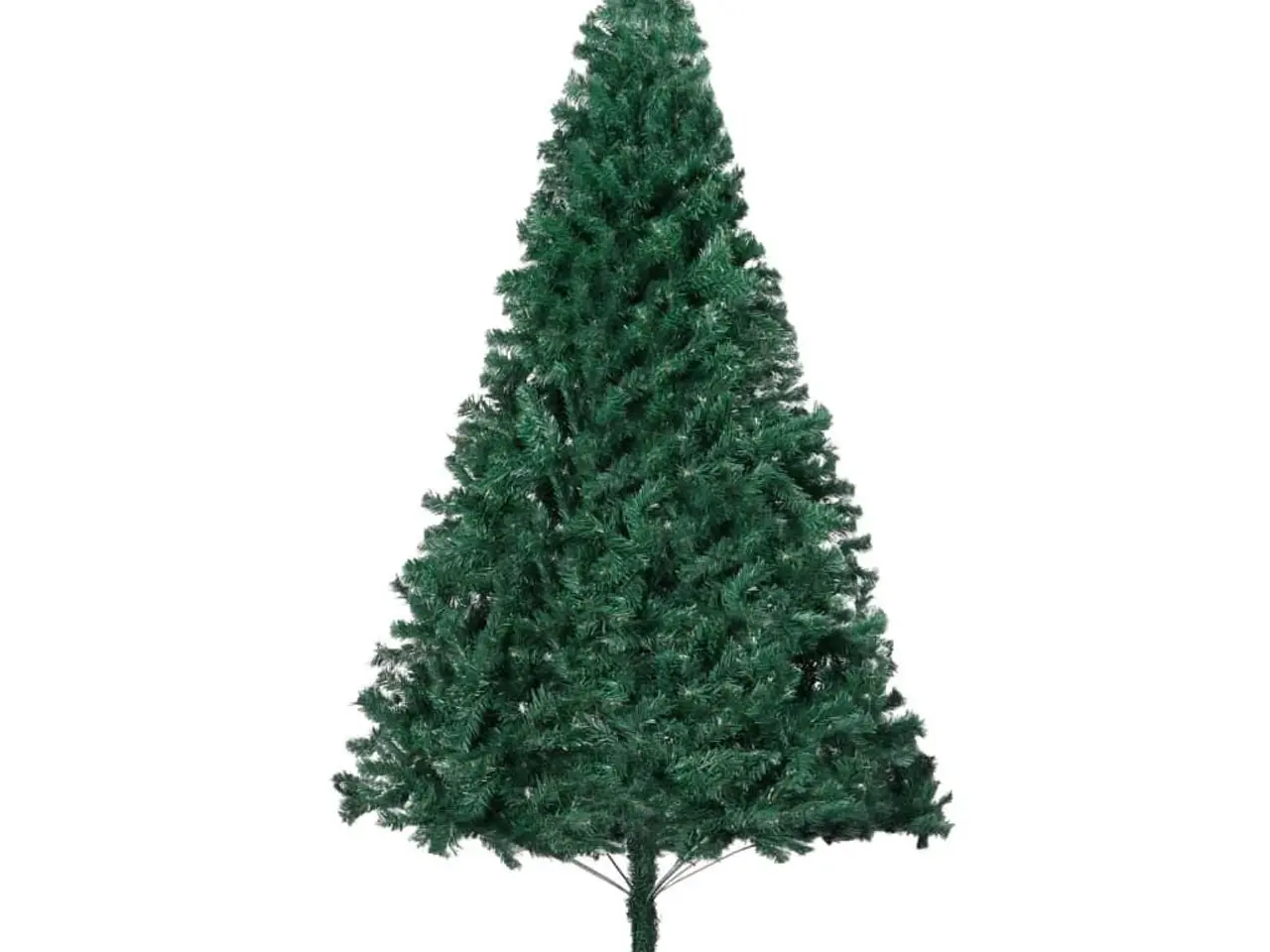 Billede 2 - Kunstigt juletræ med tykke grene 180 cm - grøn PVC