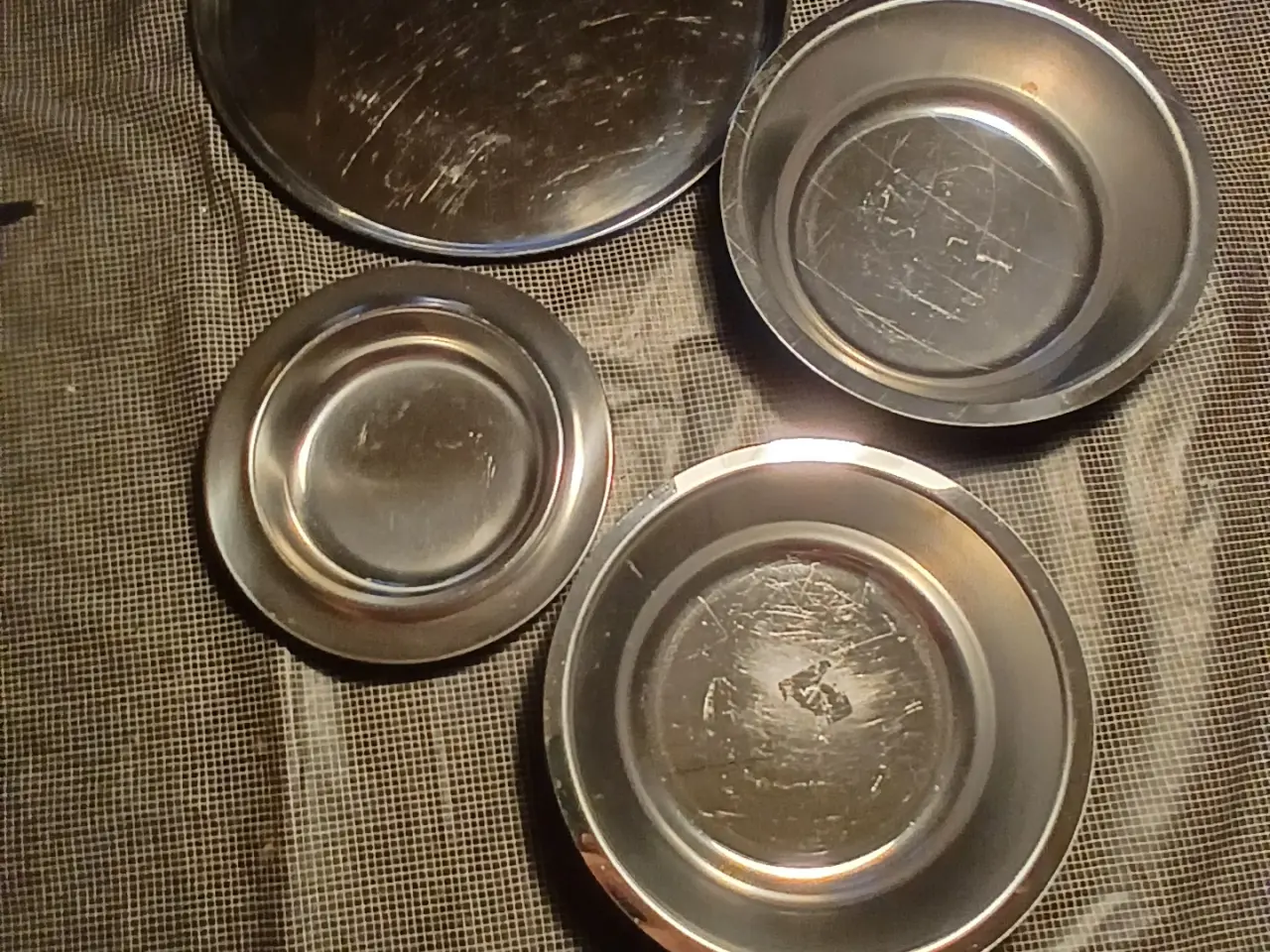 Billede 2 - Serveringsfad og Skåle , Rustfrit Stål