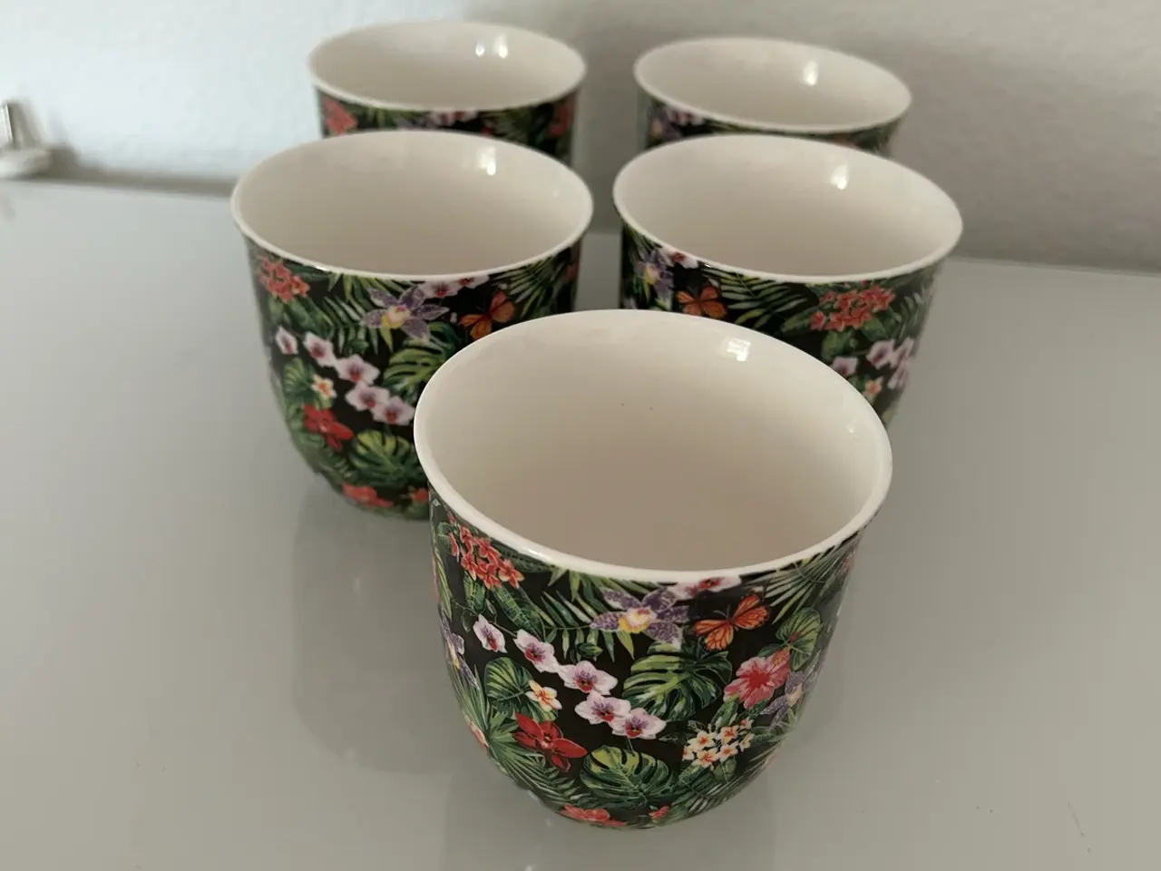 Billede 1 - Blomster krus