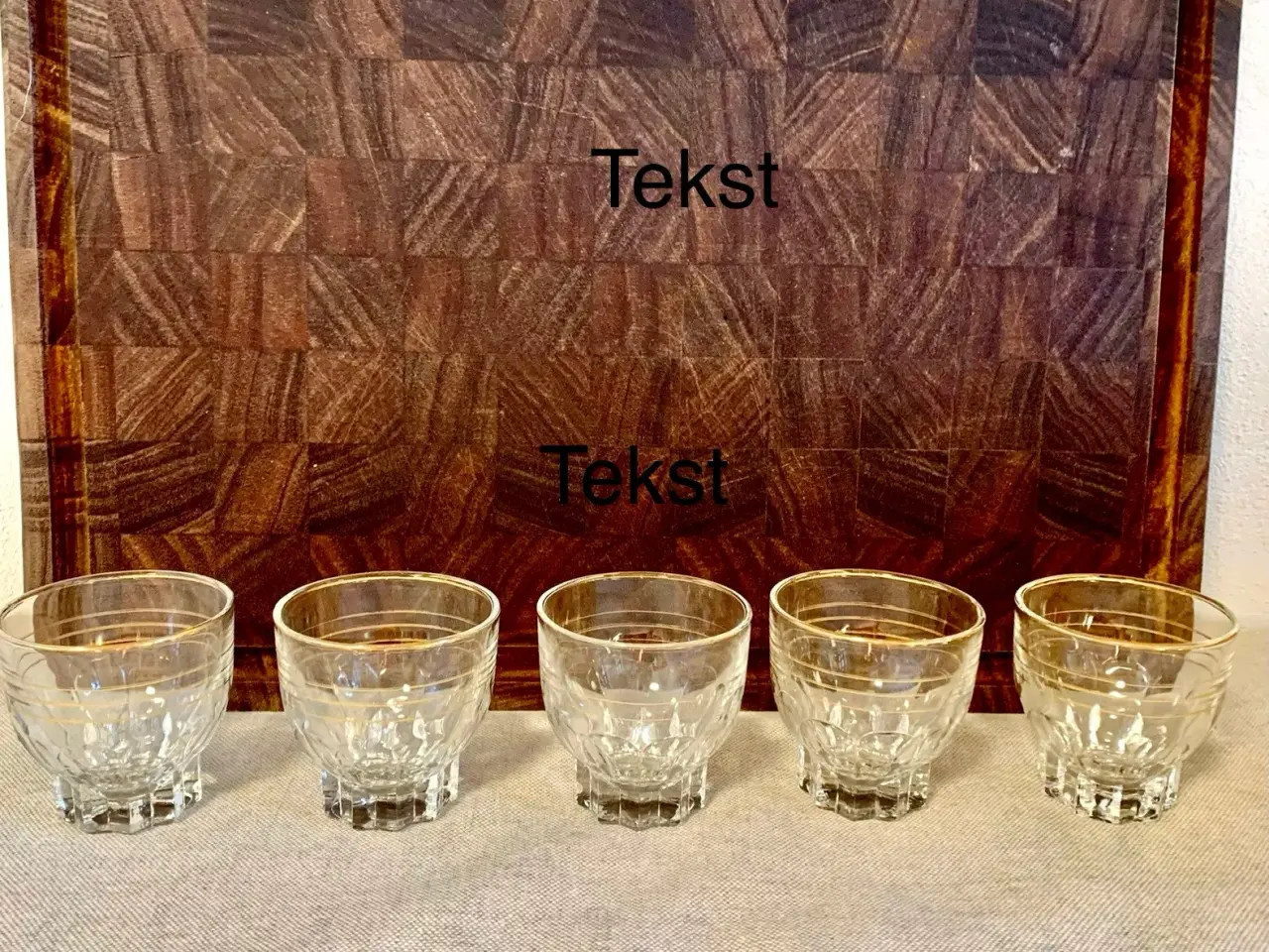 Billede 1 - Franske vinglas