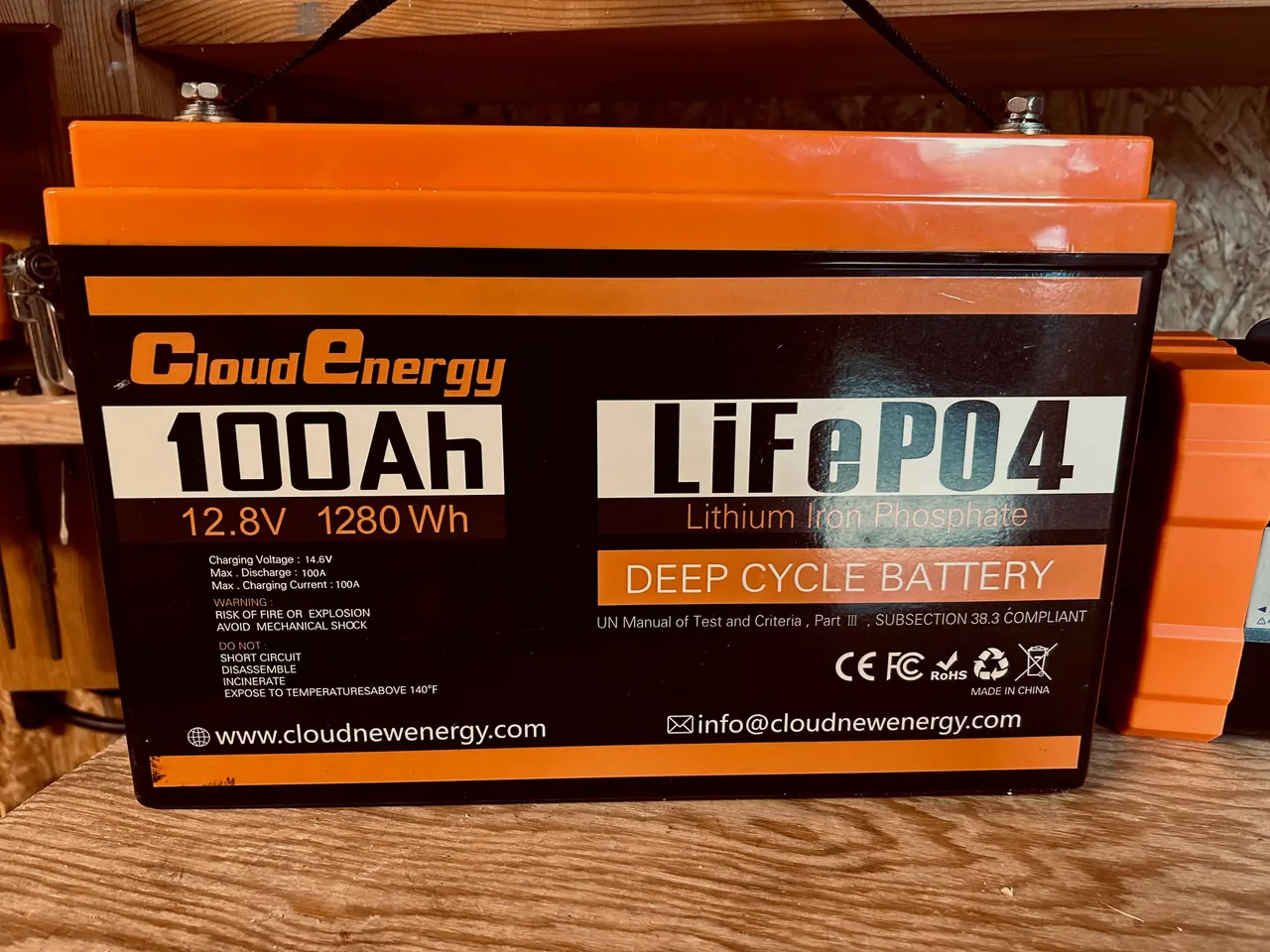 Billede 1 - Lithium batteri og Inverter