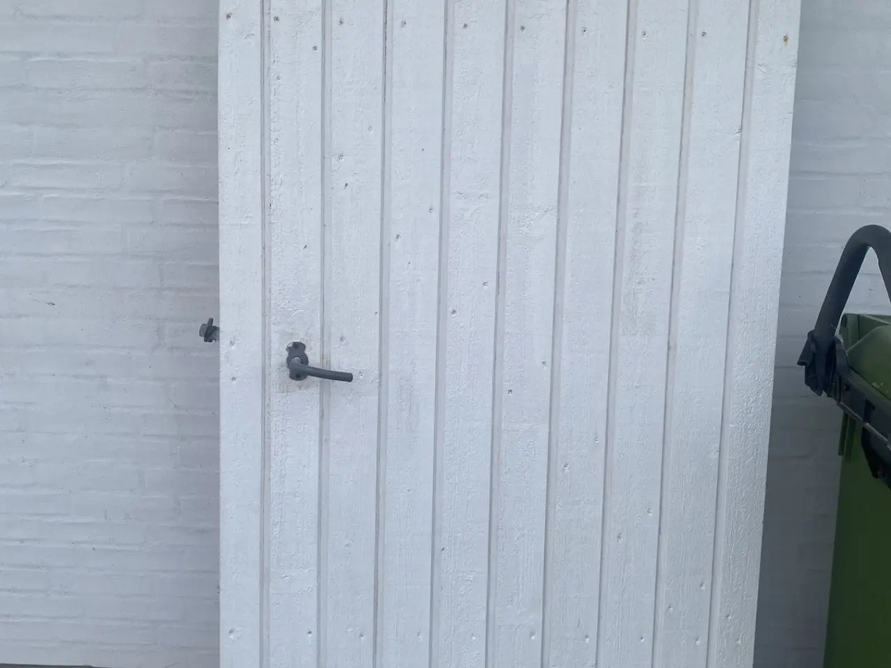 Billede 1 - Buet træ stalddør