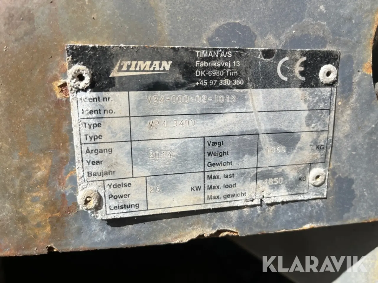 Billede 9 - Redskabsbærer VPM 3400