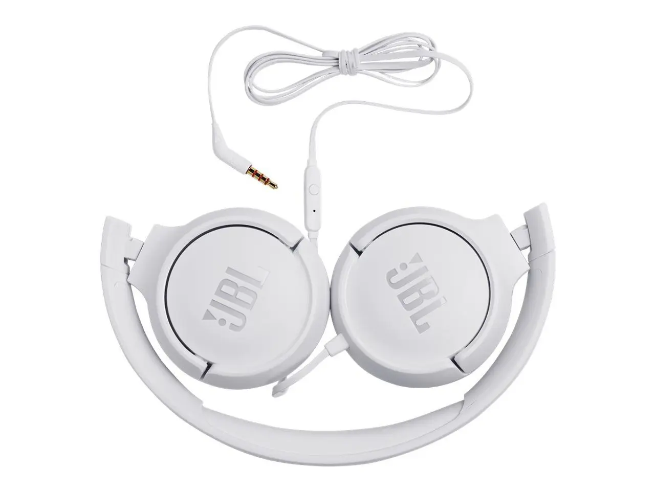 Billede 1 - JBL Tune 500 kablede on-ear hovedtelefoner - hvid
