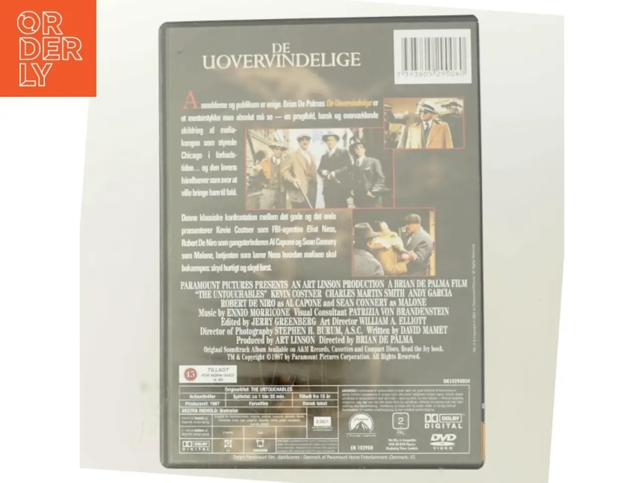 Billede 3 - De Uovervindelige med Kevin Costner (DVD)