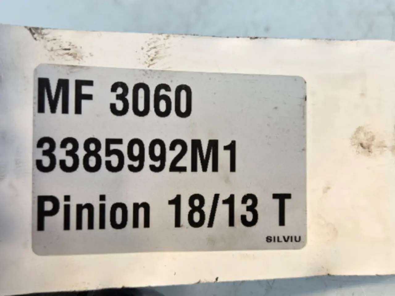Billede 13 - Massey Ferguson 3060 Tandhjul 3385992M1