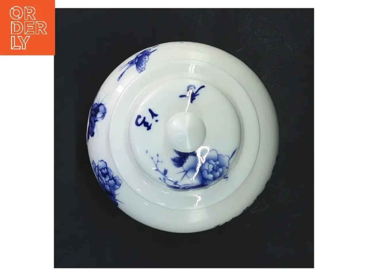 Billede 3 - Porcelænskrukke med låg (str. 14 cm)
