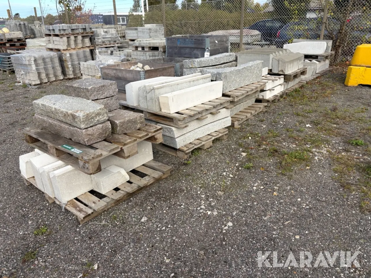 Billede 1 - Kantsten, blandet, 12 Paller