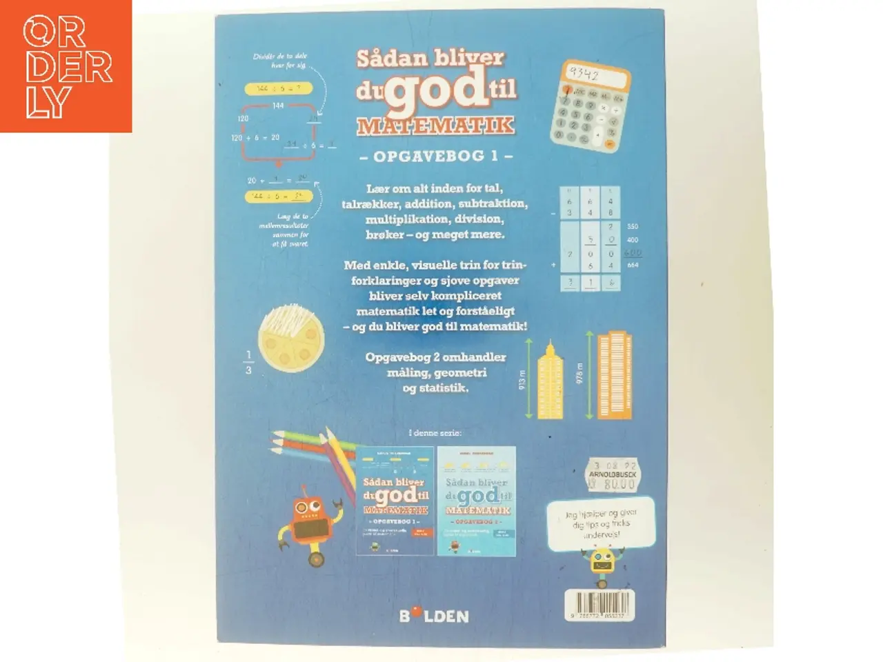 Billede 3 - Sådan bliver du god til matematik : opgavebog 1 af Carol Vorderman (Bog)