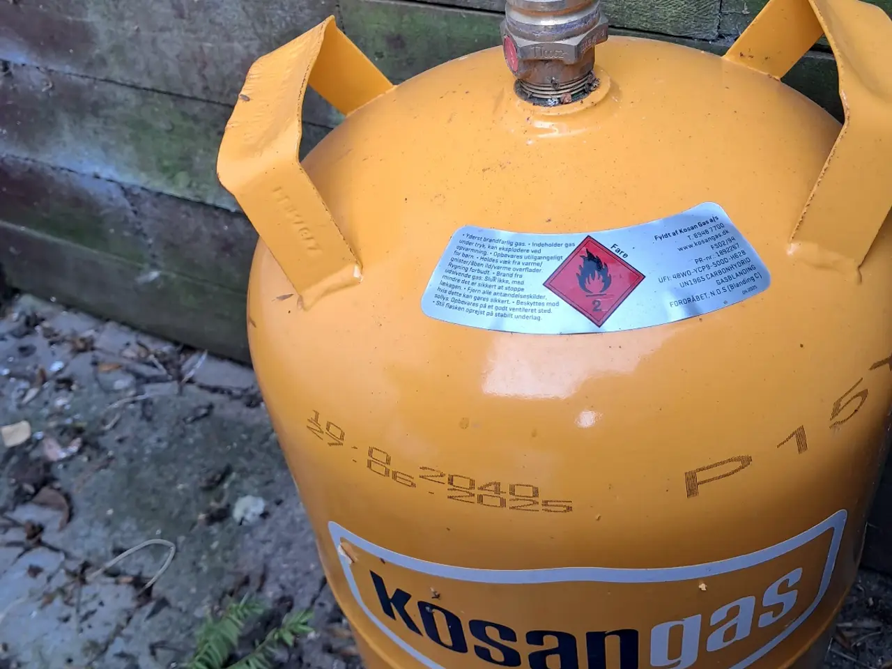 Billede 1 - 2 stk gasflasker 