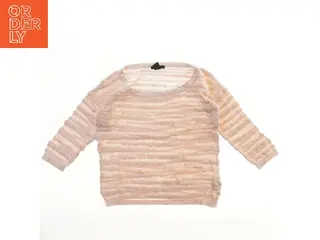 Strikket bluse med striber fra H&M (str. S)
