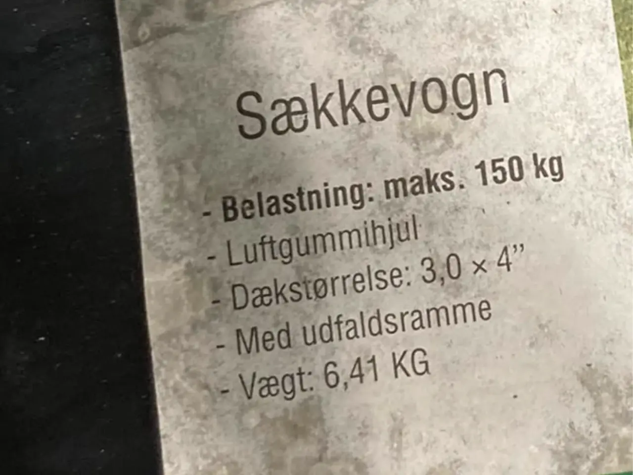 Billede 6 - Sækkevogn som ny