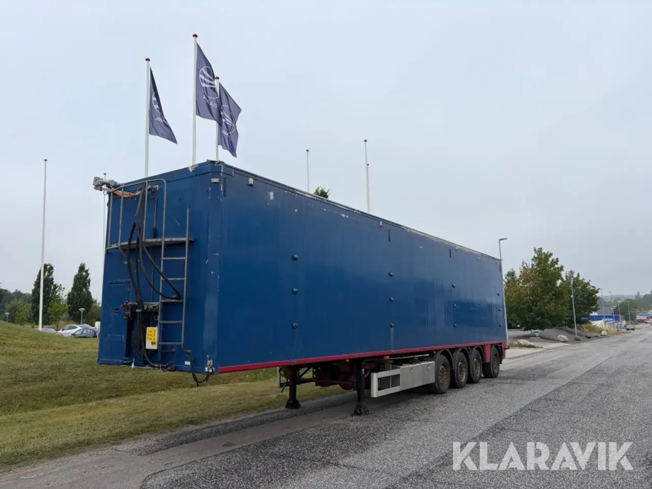 Billede 1 - Cargo floor trailer AMT WF 410-4 kileformet
