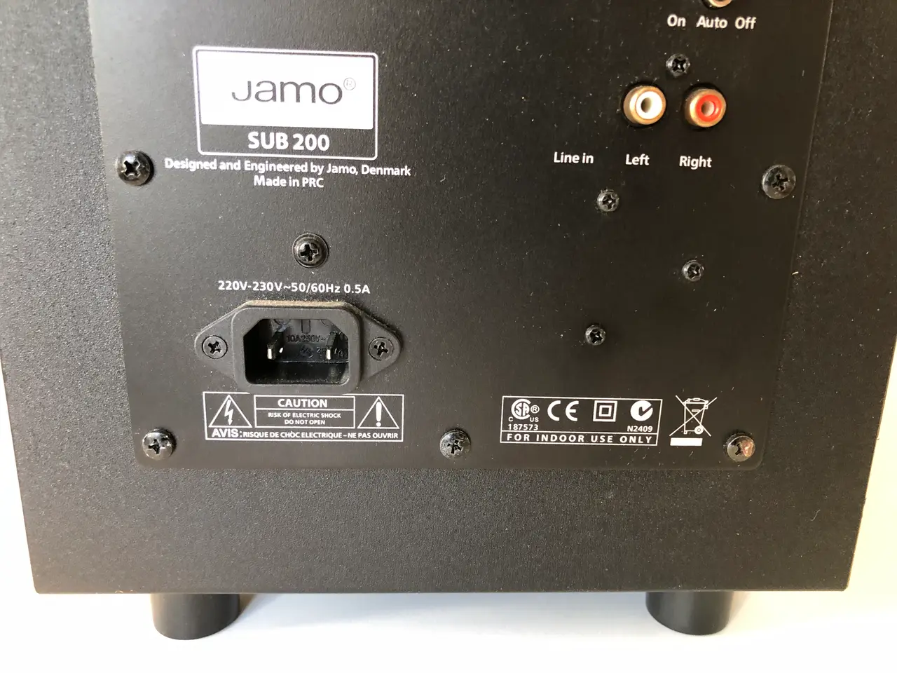 Billede 5 - Jamo aktiv subwoofer, SUB 200