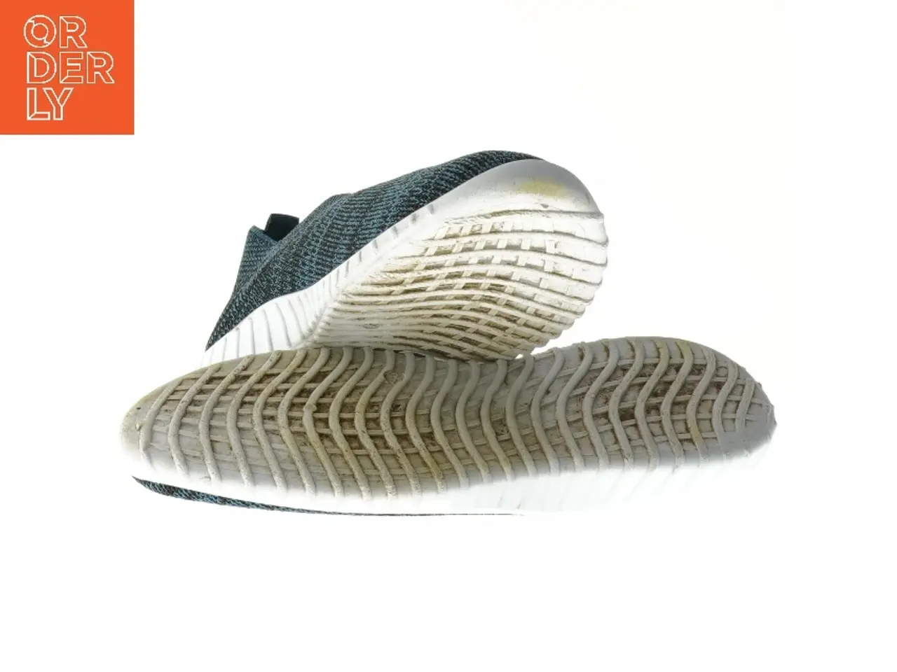Billede 4 - Blå sneakers i strik fra Elefanten (str. 35 )