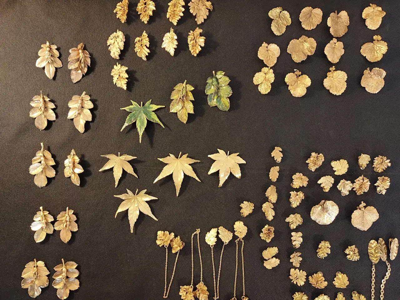 Billede 1 - Broche og clips, Flora Danica lignende