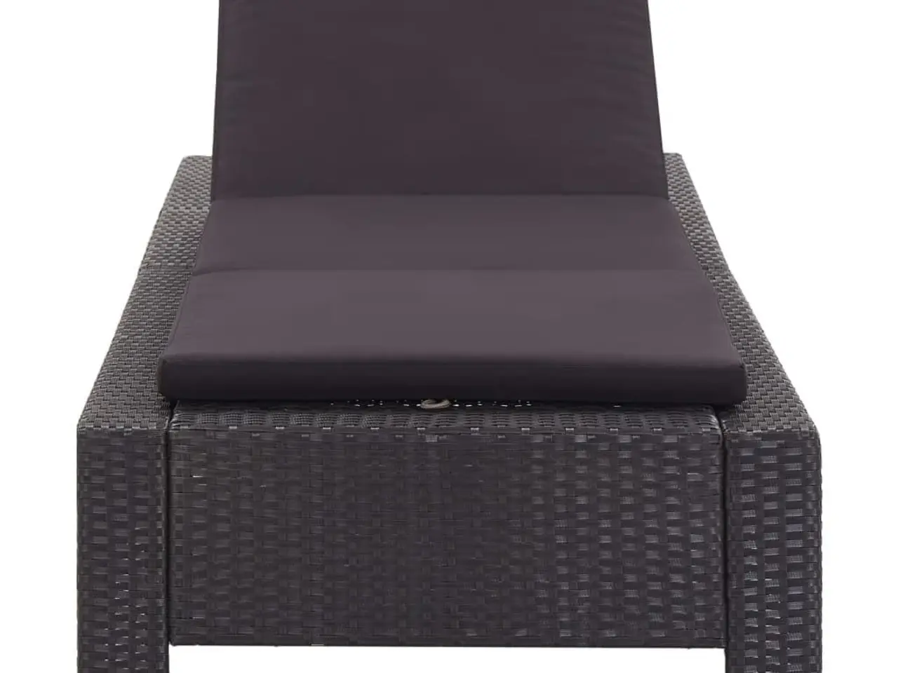 Billede 4 - Solseng med hynde polyrattan sort