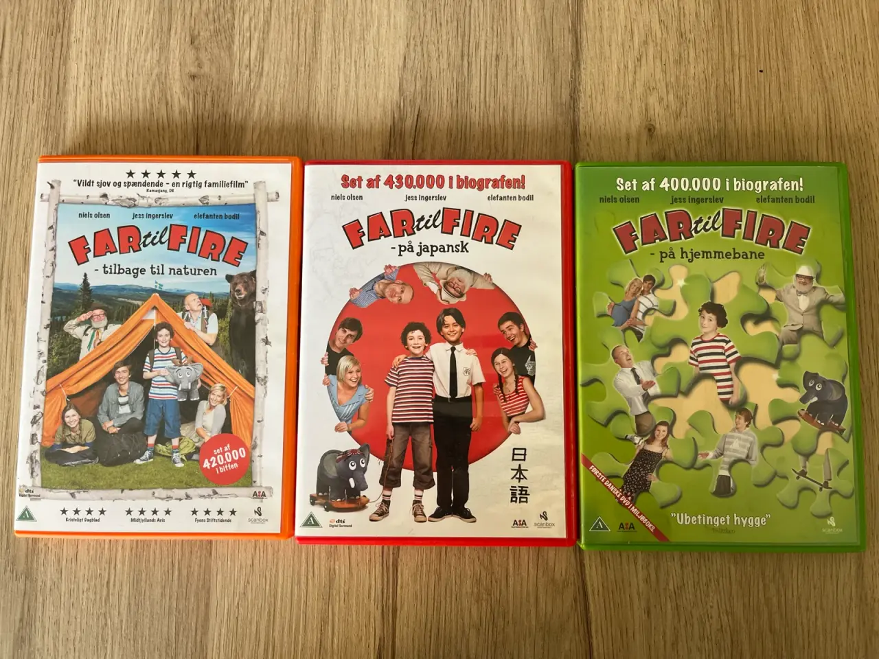 Billede 1 - Far til fire film DVD