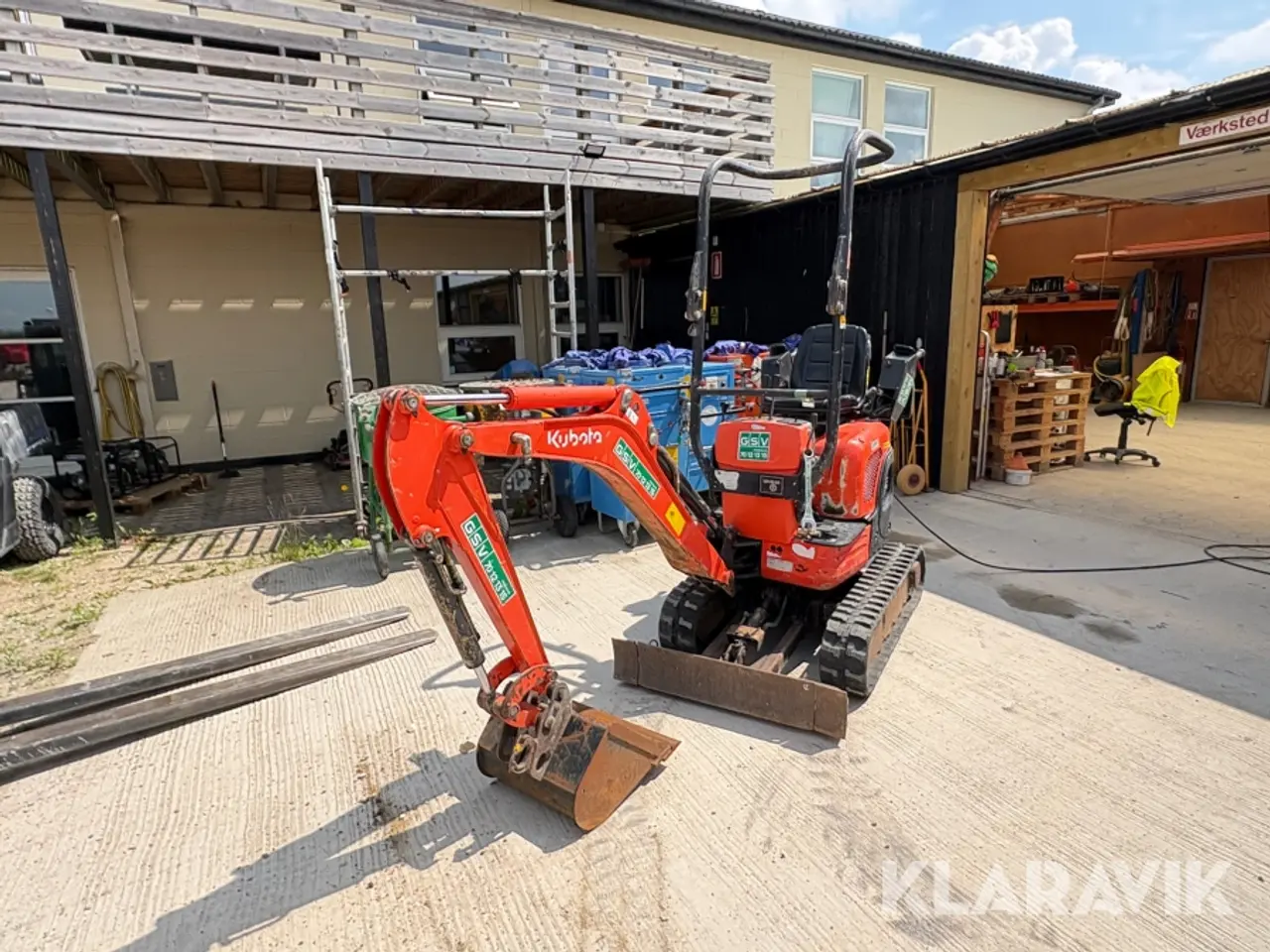 Billede 1 - Minigraver Kubota U10-3 400 Volt