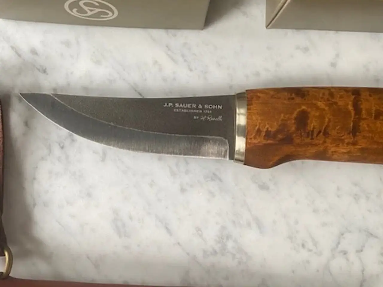Billede 2 - Sælger en eksklusiv J.P. SAUER & SOHN jagtkniv