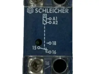 Schleicher KSB11(C) Time relæ modul 24V AC/DC 0.5s
