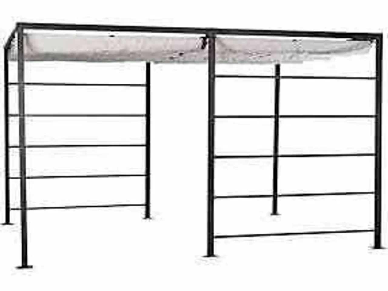 Billede 1 - Java Pergola stel Antracit uden cover