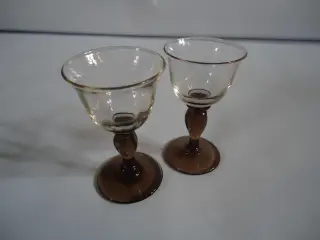 Antikke snapseglas