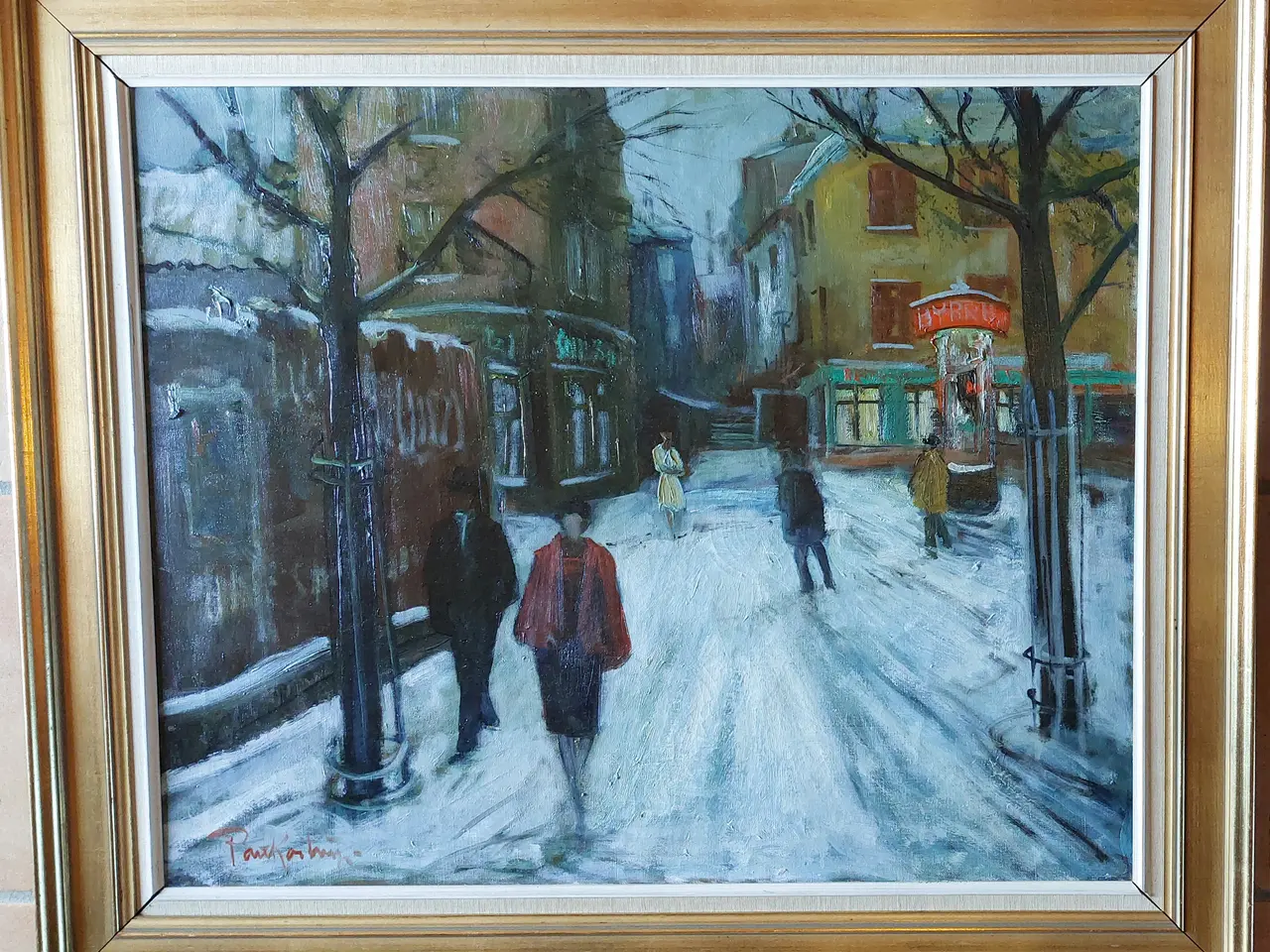 Billede 2 - POUL KASTRUP - ( 1908 - 1987 ) - oliemaleri