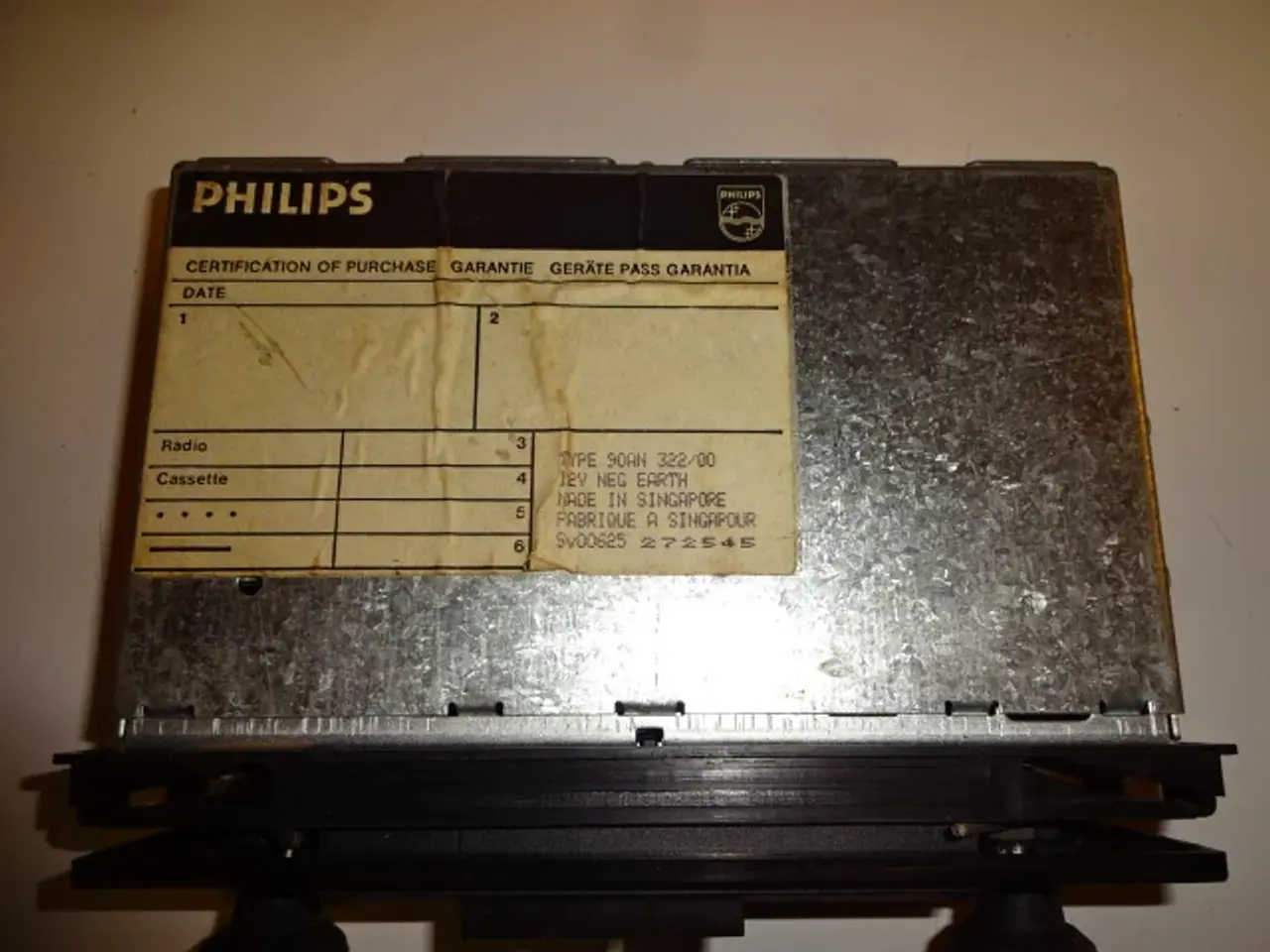 Billede 2 - Philips klassisk Autoradio