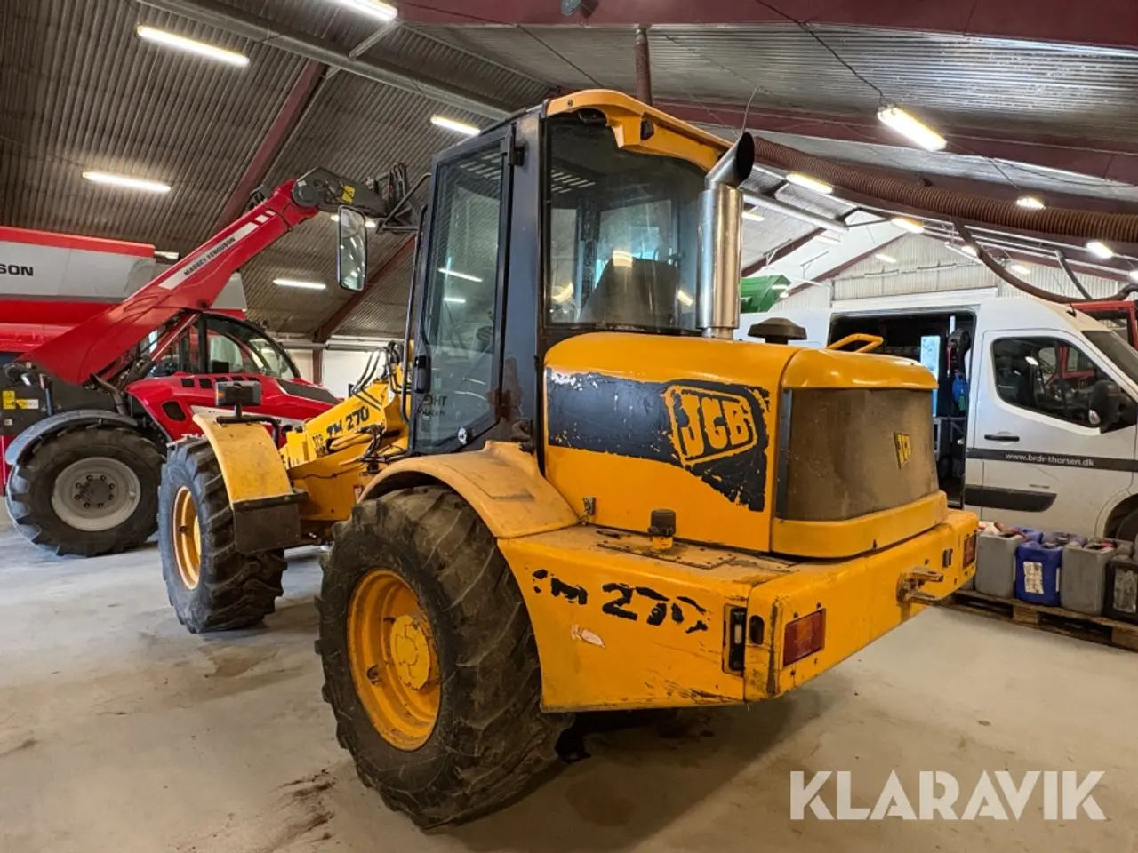 Billede 3 - Teleskoplæsser JCB TM 270
