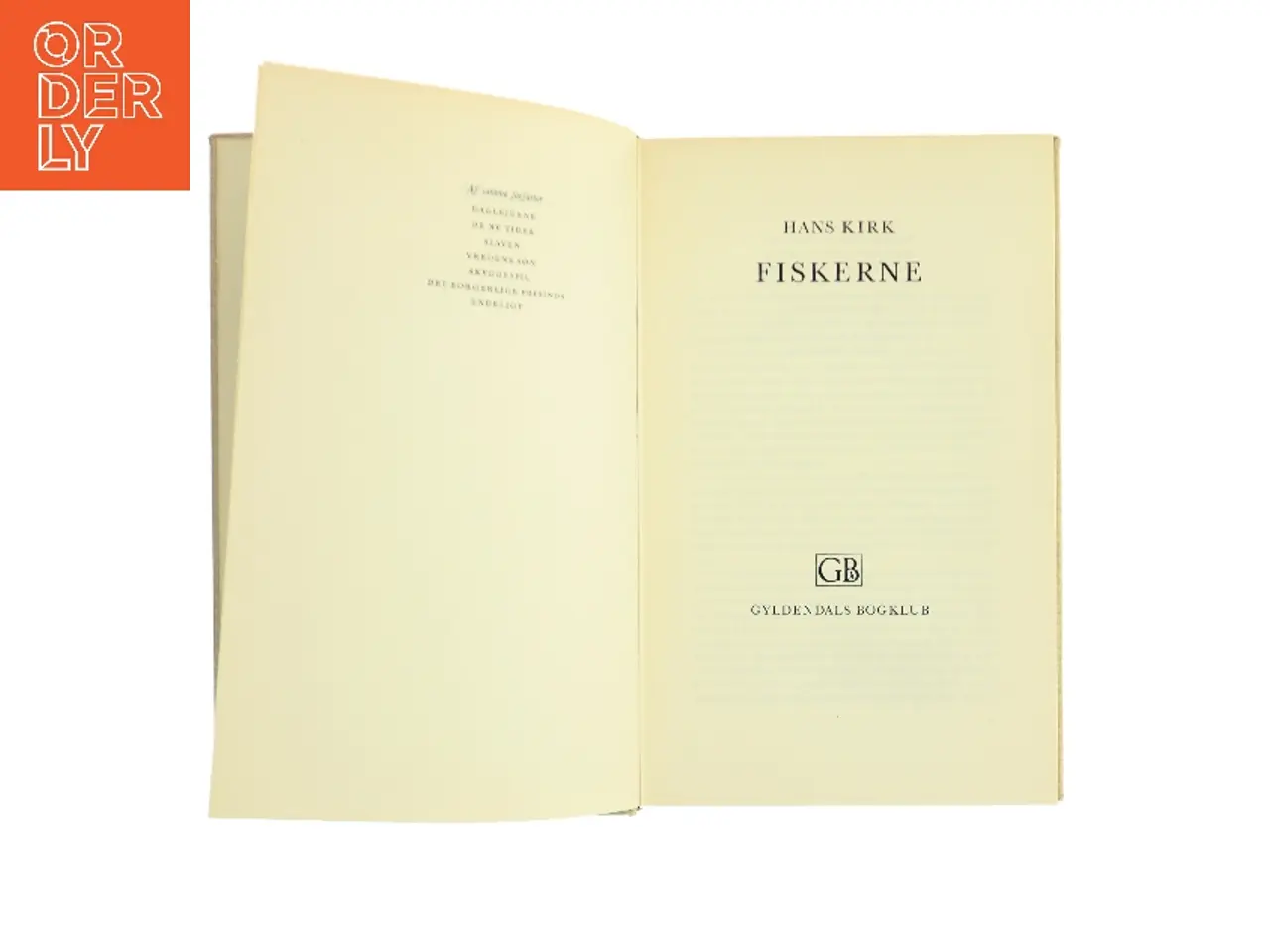 Billede 1 - Fiskerne af Hans Kirk (Bog)