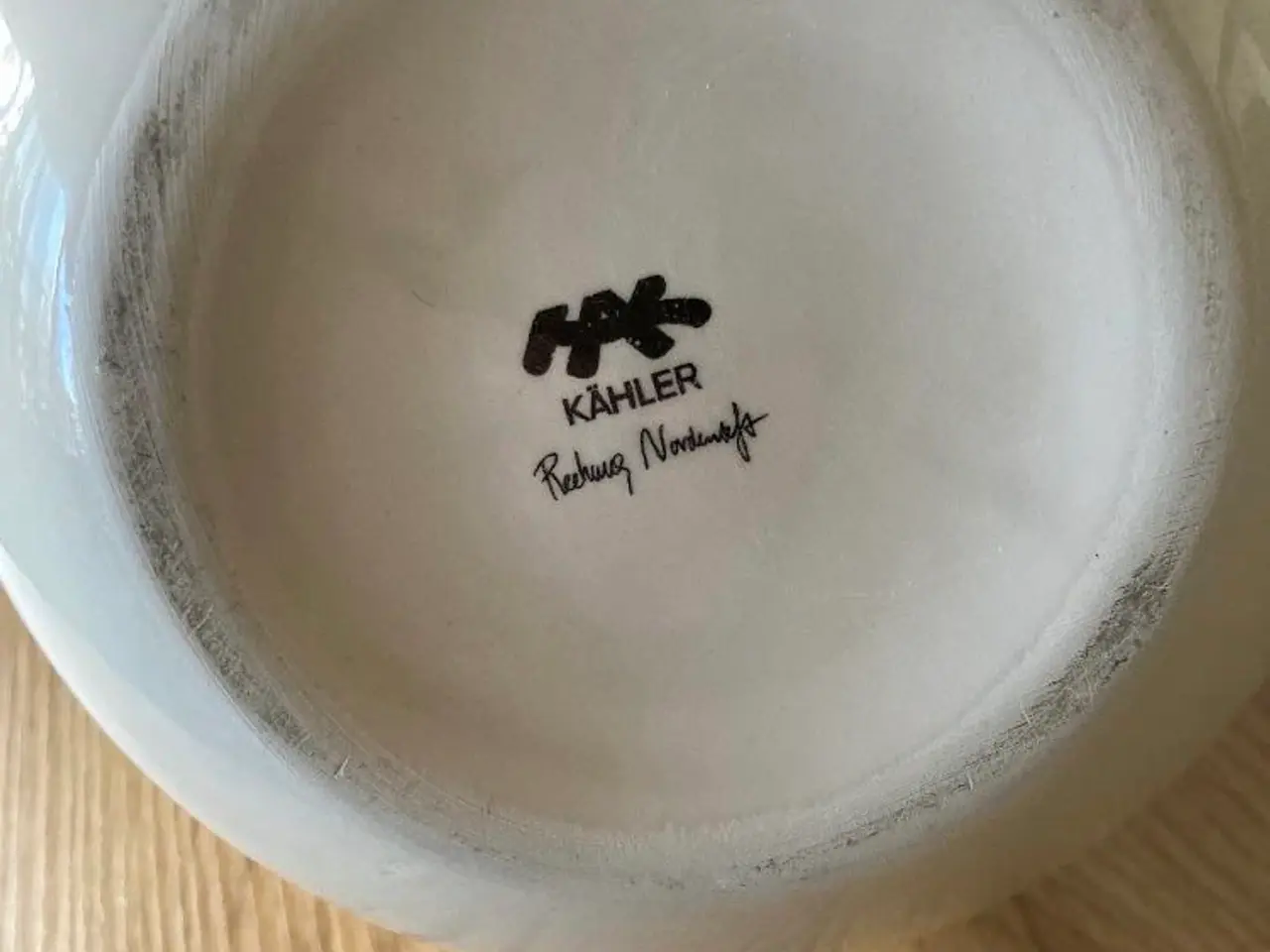 Billede 2 - Kähler Omaggio vase – 20 cm (rosa/hvid)