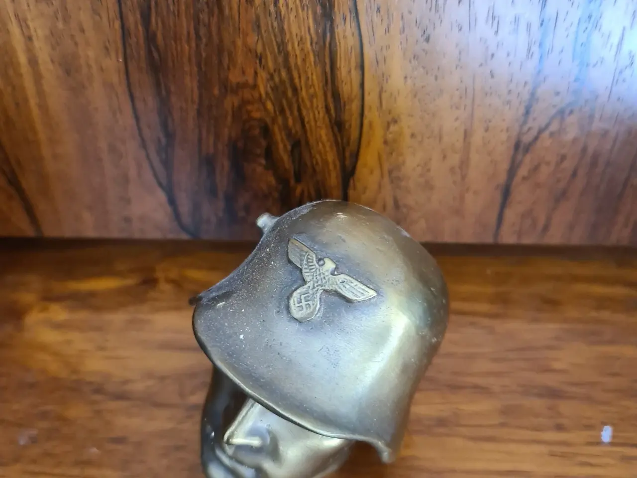 Billede 3 - Buste af tysk soldat (WWII-stil)