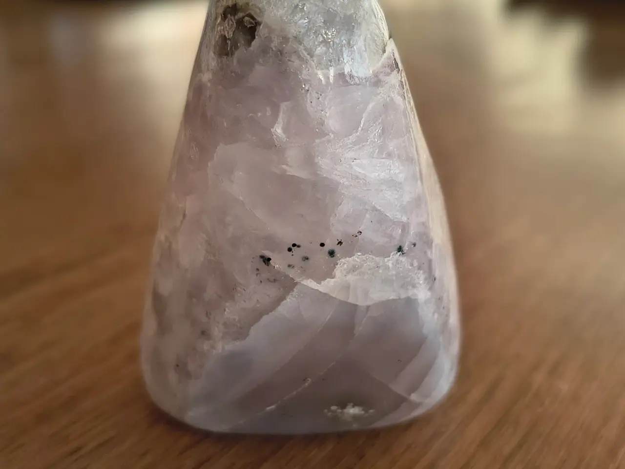Billede 3 - Lys ametyst freeform med druzy