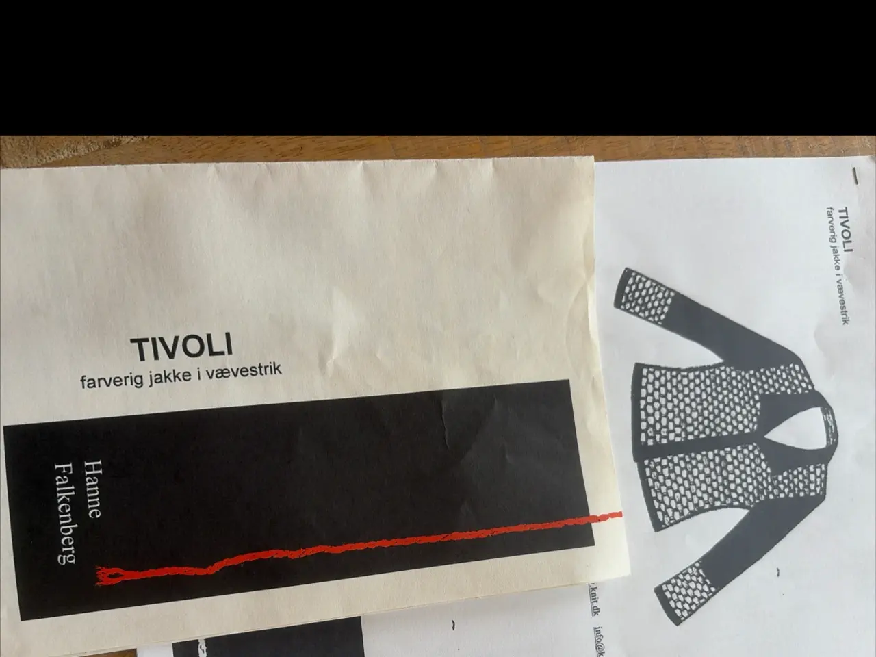 Billede 3 - Strikkekit fra Hanne Falkenberg Tivoli