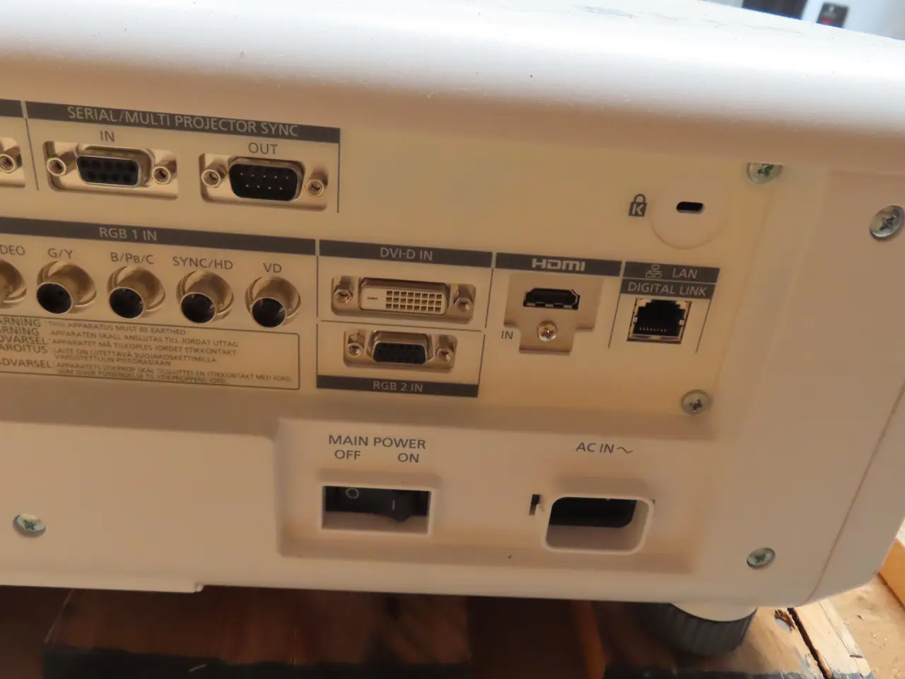 Billede 8 - Projektor PANASONIC PT-RZ970
