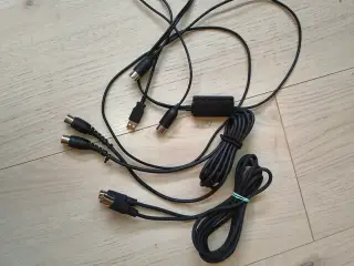 Midi DIN kabel og adapter