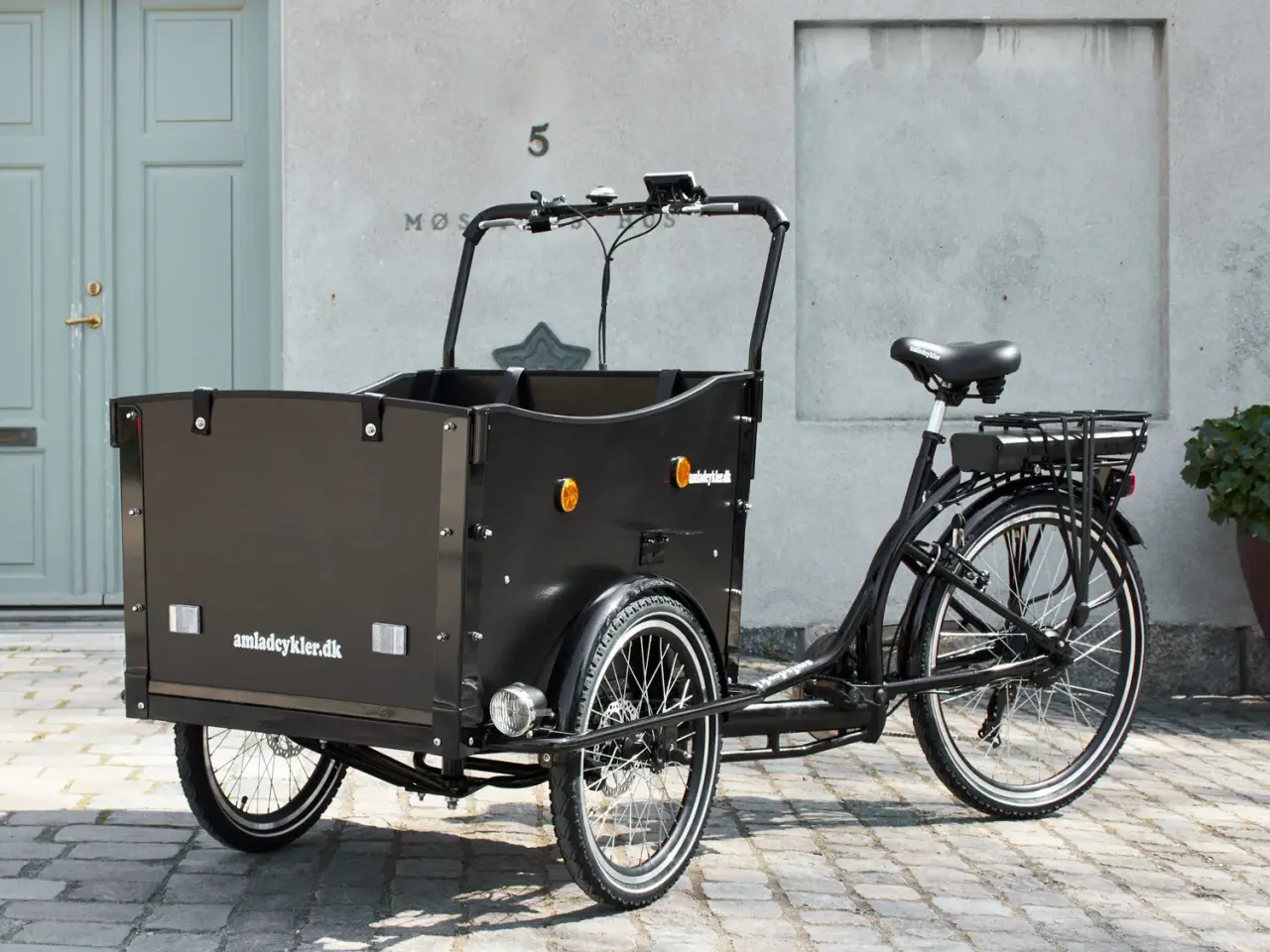 Billede 1 - El ladcykel - Fabriksny - Skivebremser