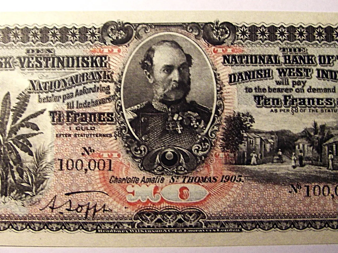 Billede 3 - Dansk Vestindien sedler