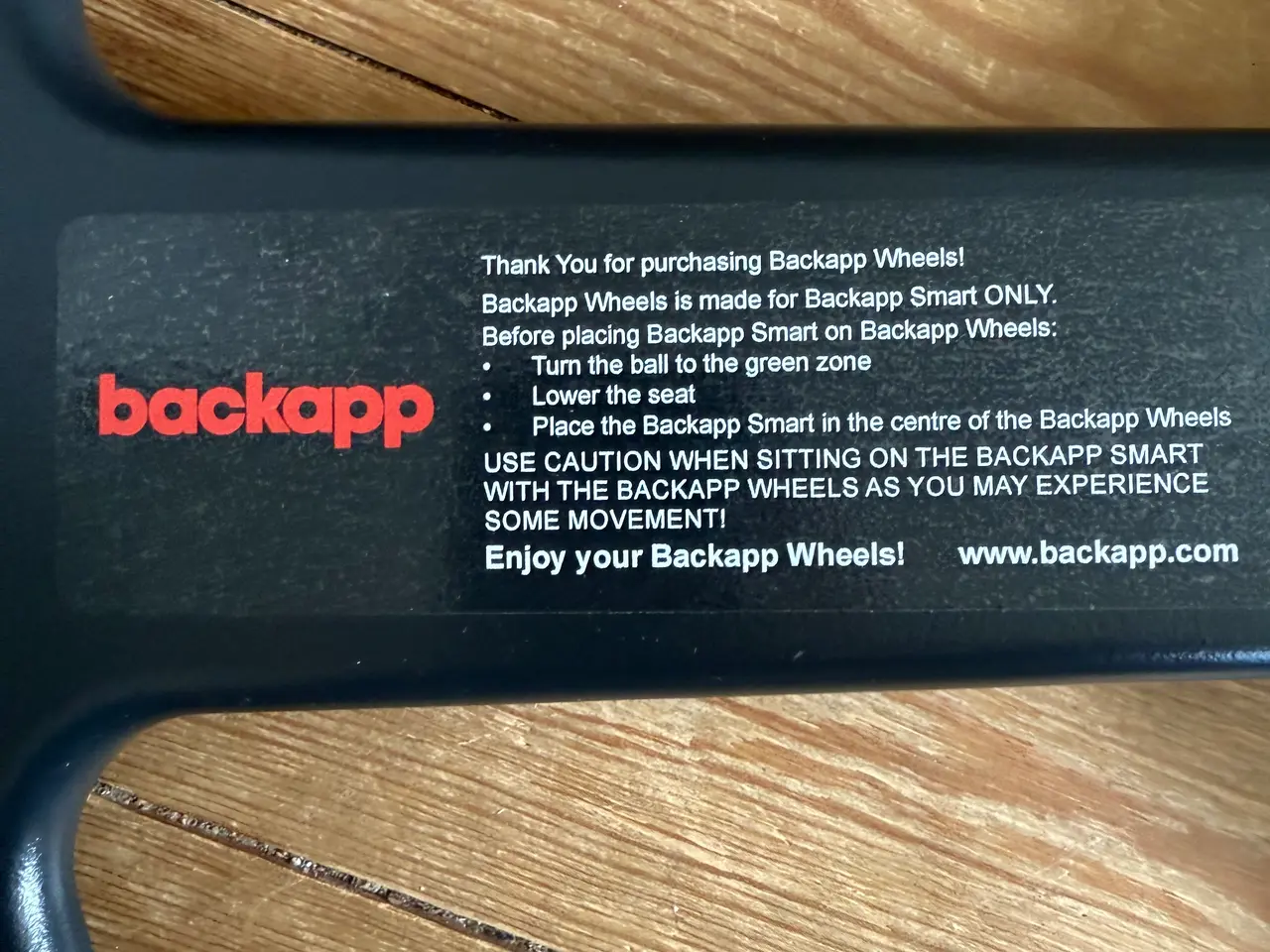 Billede 6 - Backapp Smart 2.0 + Backapp Wheels – premium ergon