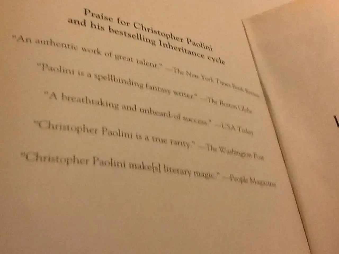 Billede 2 - Inheritance by Christopher Paolini