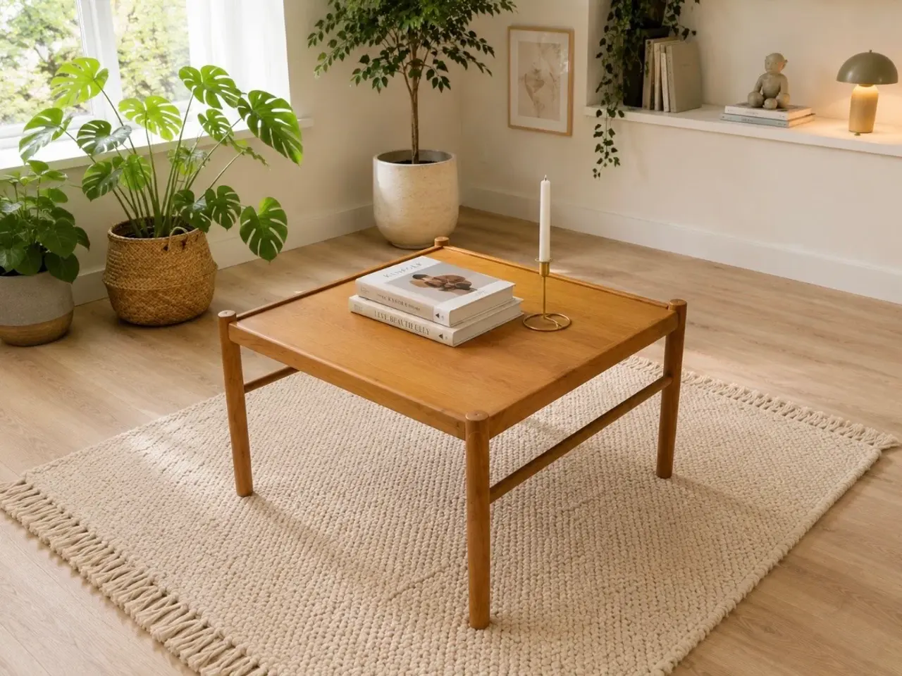 Billede 1 - Designer Ole Wanscher Sofabord i olieret valnød.