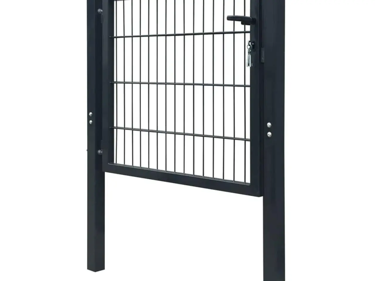Billede 3 - Hegnslåge i stål - antracitgrå 100 × 100 cm